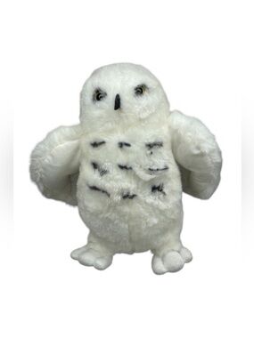 Brite way Large realistic Soft White Owl toy plush